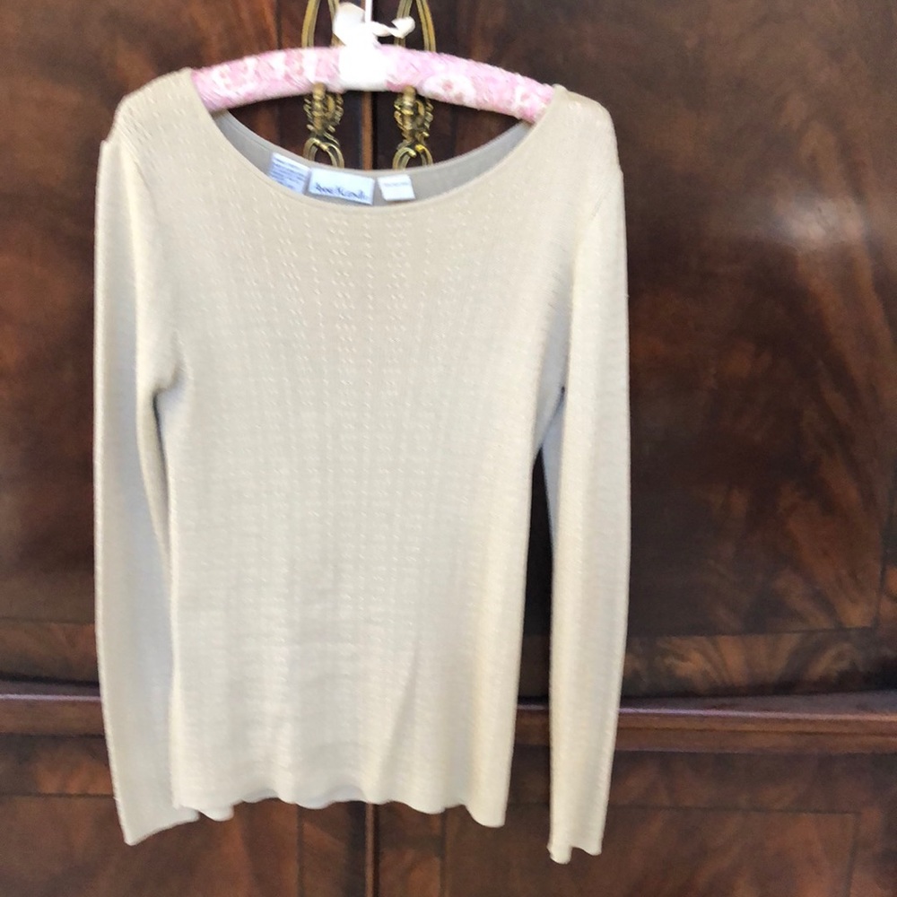 Anne Klein silk sweater